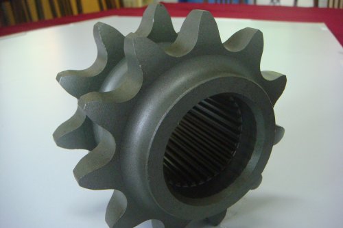Double single - row sprocket